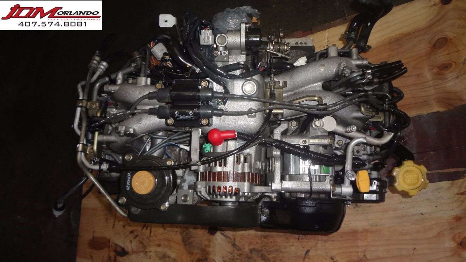 0004 Subaru Forester 2.0l Sohc H4 Replacement Engine JDM