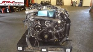 Toyota Aristo 3.0l Inline 6 Twin Turbo Engine Transmission Loom Ecu JDM 2JZ-GTE - Image 3