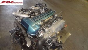 Toyota Aristo 3.0l Inline 6 Twin Turbo Engine Transmission Loom Ecu JDM 2JZ-GTE