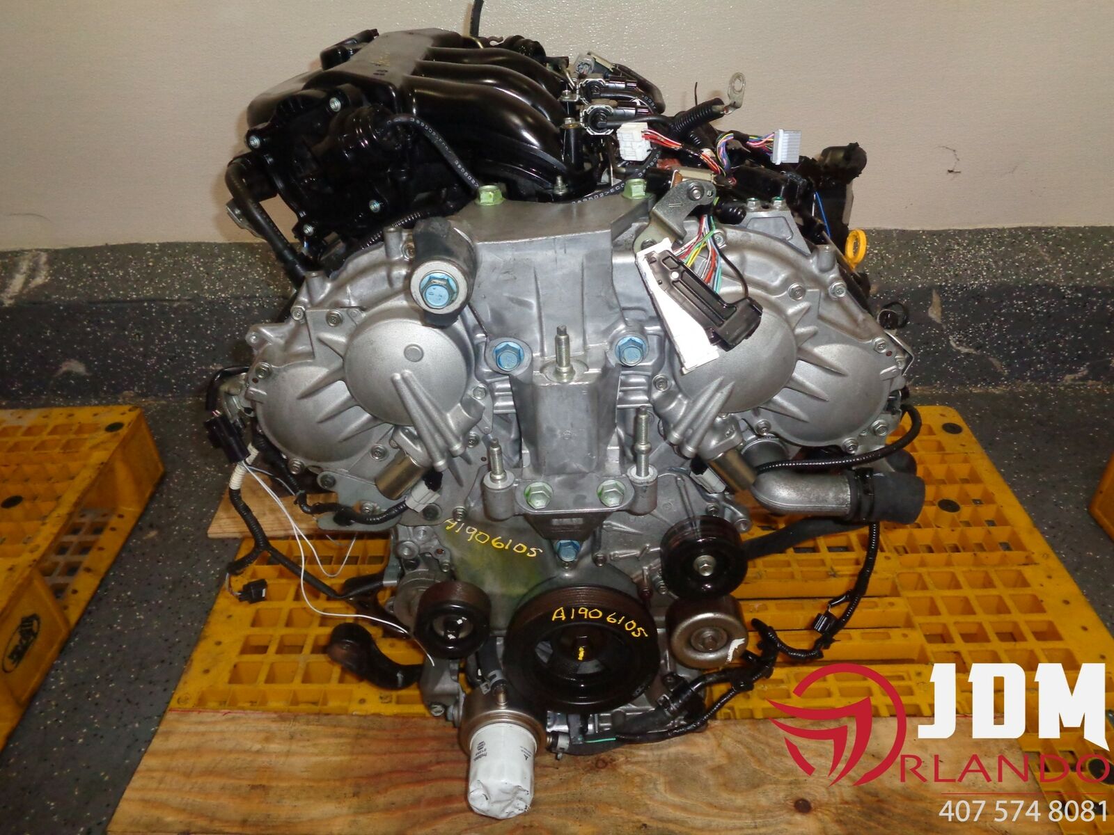 2012 NISSAN QUEST 3.5 ENGINE MOTOR VQ35DE NO CORE CHARGE