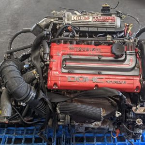 88-93 Mitsubishi Galant 2.0L Turbo Engine & Transmission JDM 4G63 1