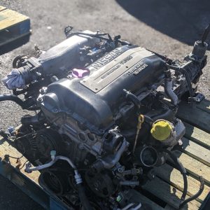 99-02 Nissan Silvia S15 2.0L Turbo Engine 6-Speed Trans Loom & ECU JDM SR20DET 1