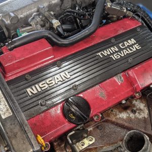 88-90 Nissan Silvia S13 1.8L Turbo Engine 5-speed Trans Loom & ECU JDM CA18DET