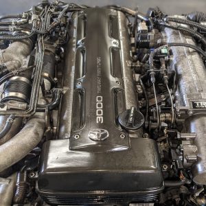 93-97 TOYOTA ARISTO TWIN TURBO ENGINE WIRING LOOM & ECU JDM 2JZ-GTE 1