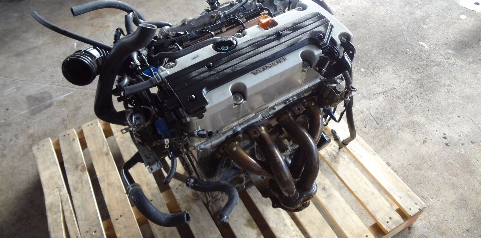 1616438055-1 03-07 Honda Element 2.4L Dual Overhead Cam 4 Cylinder iVTEC Engine K24A FREE SHIPPING - Image 1